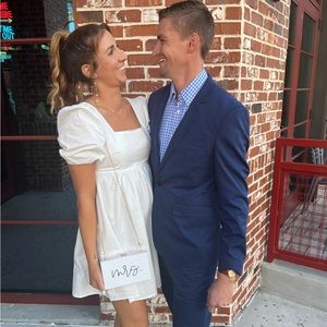 White babydoll dress